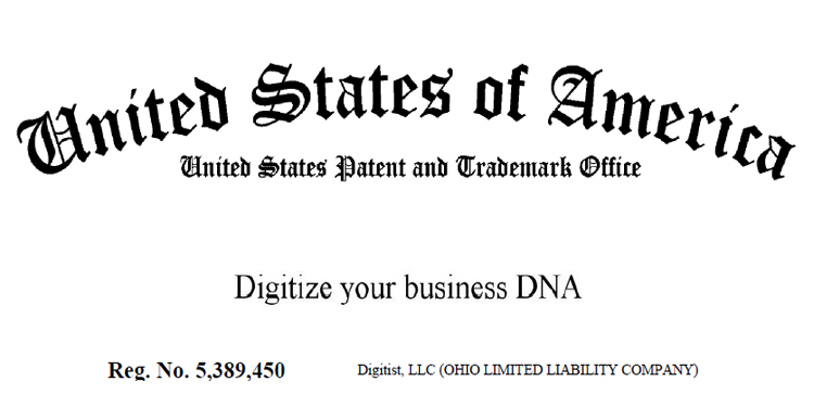 Digitize your business DNA Trademark Registration